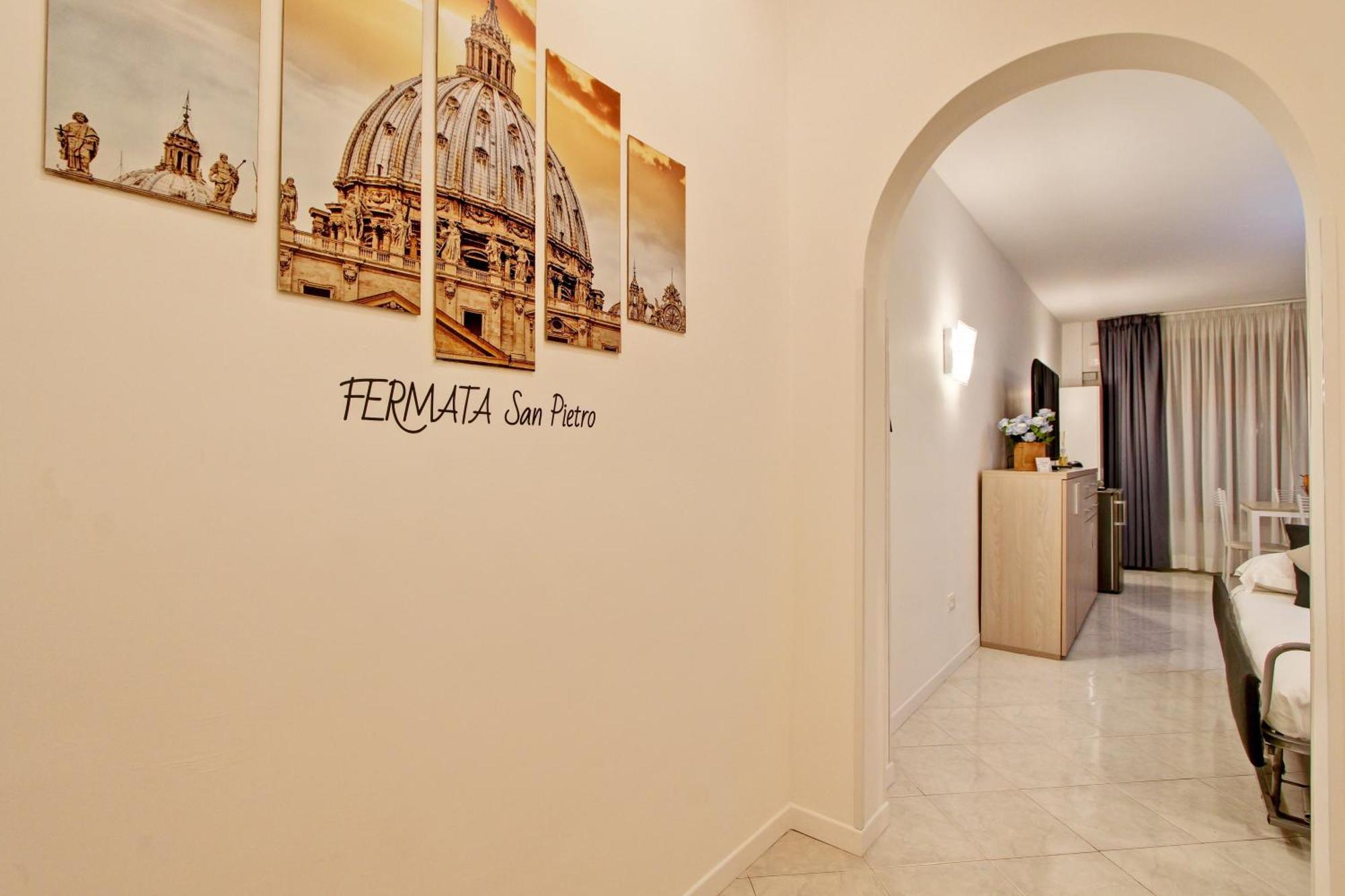 Fermata San Pietro - Appartamento Con Parcheggio Roma Dış mekan fotoğraf